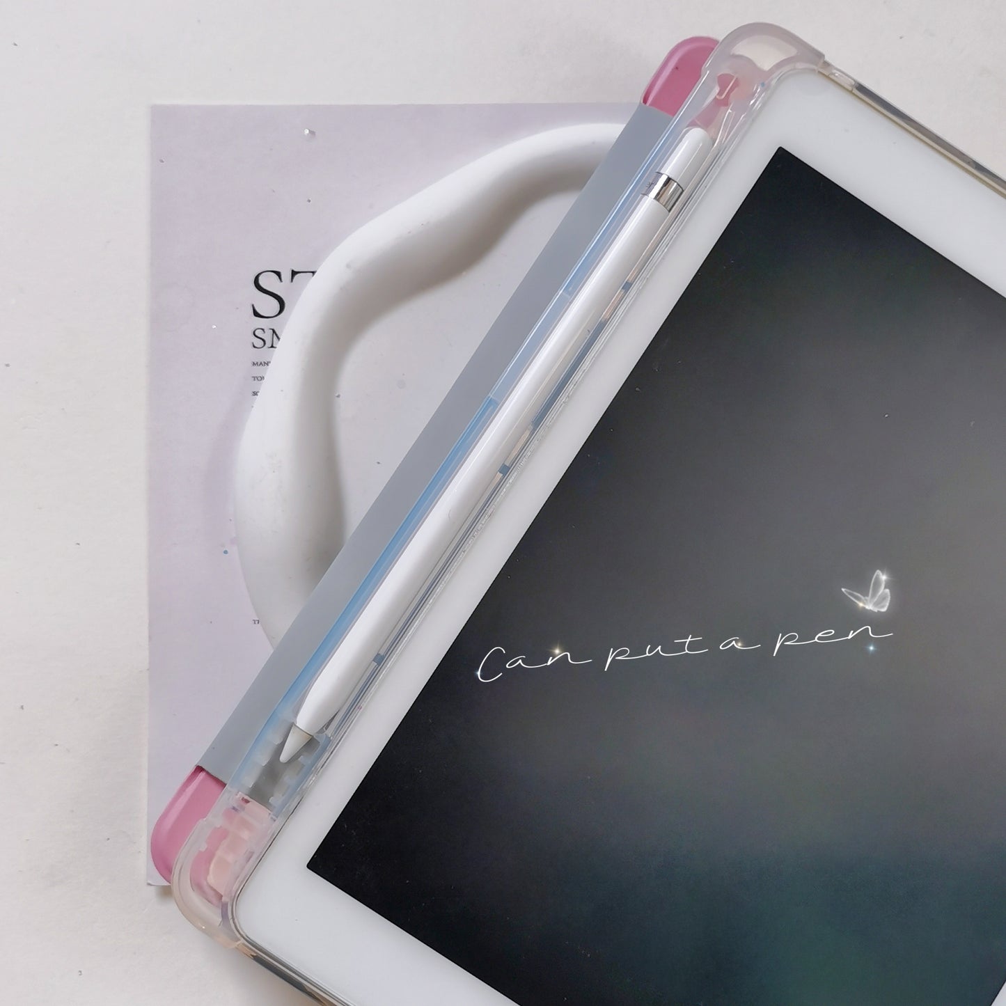Pink iPad case